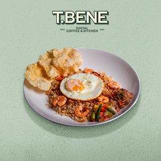 Nasi Goreng Prawn Kecombrang